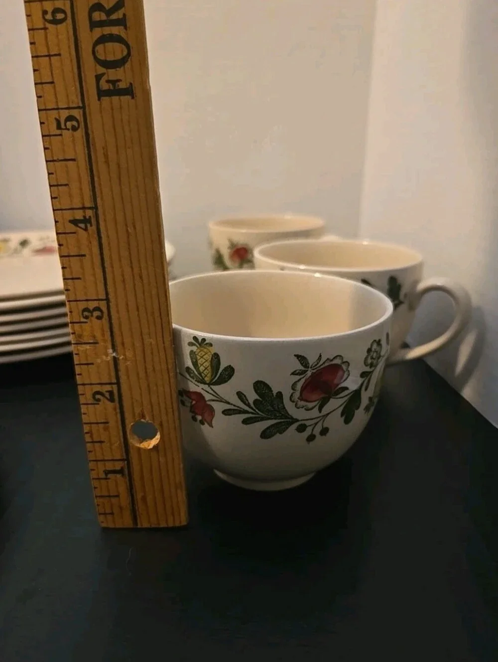 Johnson Brothers Gretchen 7 Tea/Coffee Cups & Salad/Dessert Plates